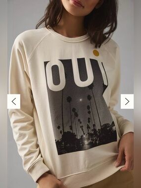 Anthropologie Clare V. Oui Sweatshirt